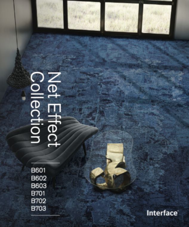 B602: Net Effect Collection Carpet Tile by Interface